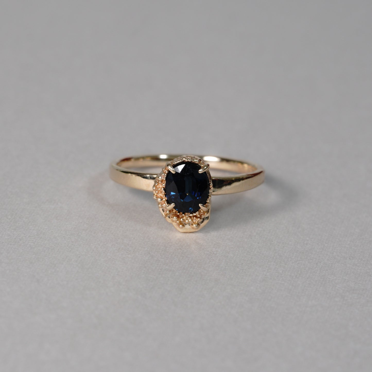 1368 Blue Sapphire Ring