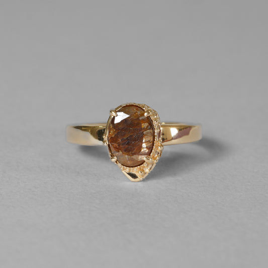 1409 GoldSheen Sapphire  / Ring