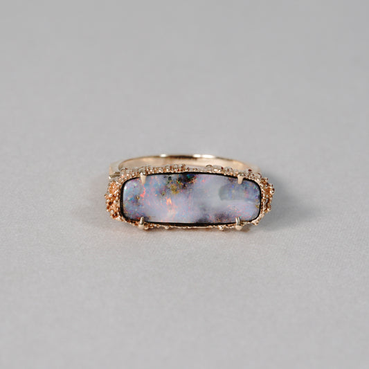 1090 Boulder Opal Ring