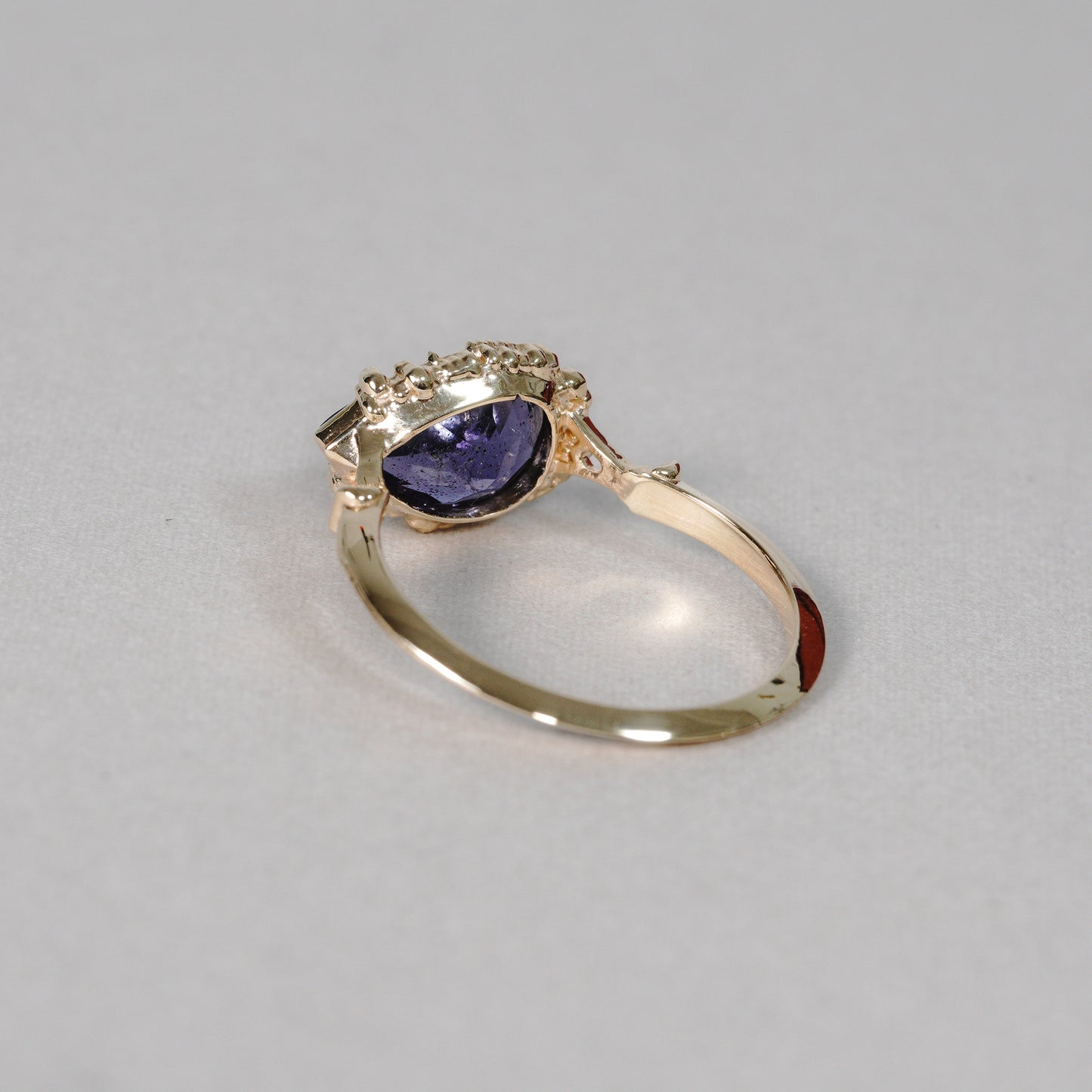 1435 Sunstone Iolite Ring