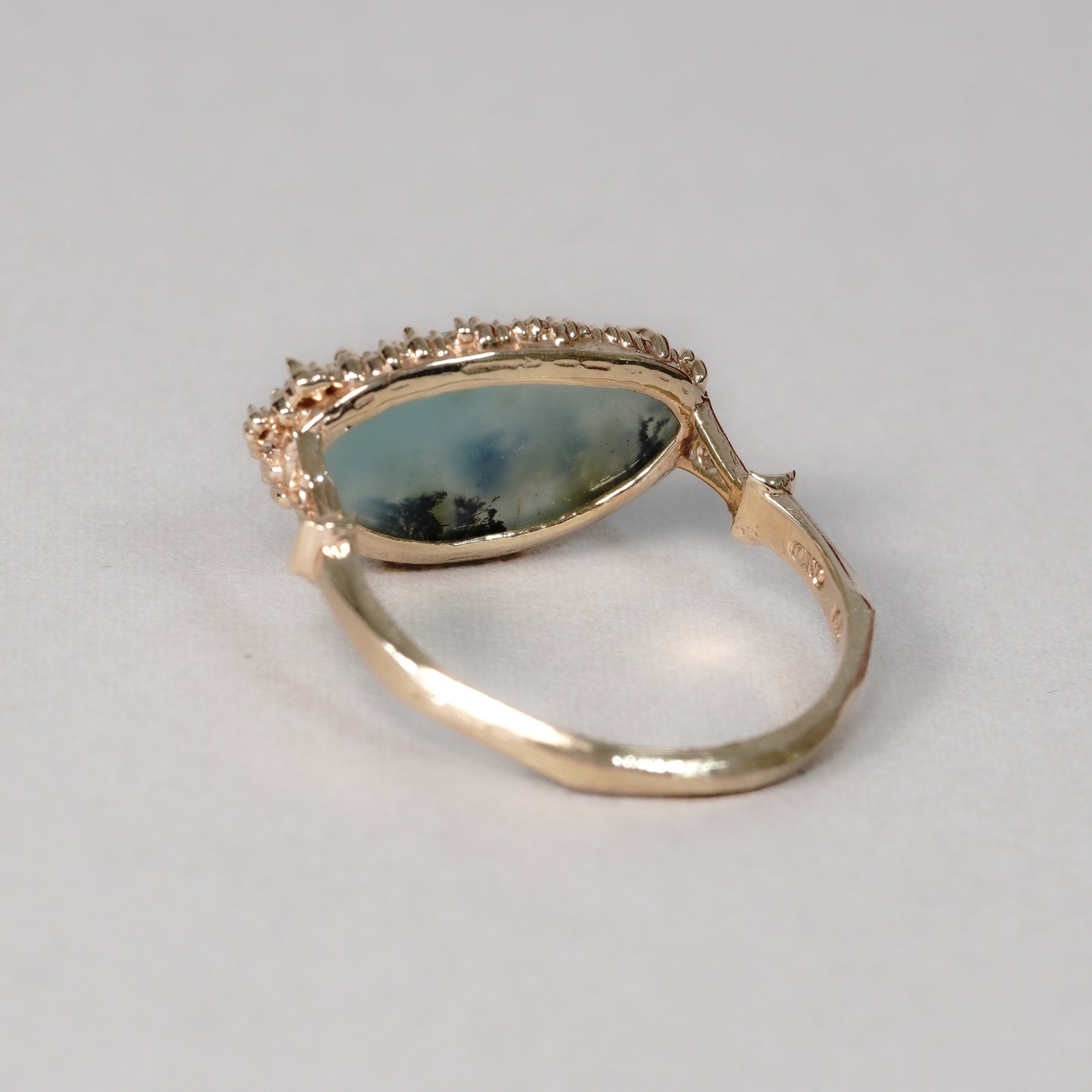 1148 Blue Opal Ring